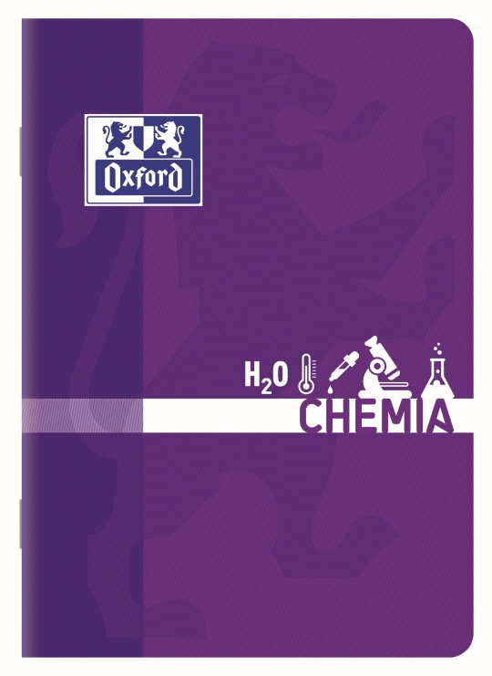 Zeszyt przedmiotowy do Chemii A5/60 kratka Oxford 90g